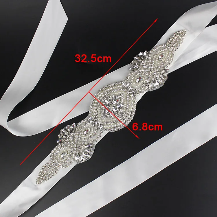 Pаспродажа Цветок свадебные жемчуга и кристаллов Стразы патчи аппликация железа на или пришить патчи для свадебного платья, ободки 10 шт. лот