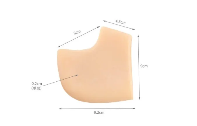 Защита пятки Защитная без отверстий рукав пятки Шпоры колодки для облегчения подошвенного фасцита пятки для снятия боли давления на пятке