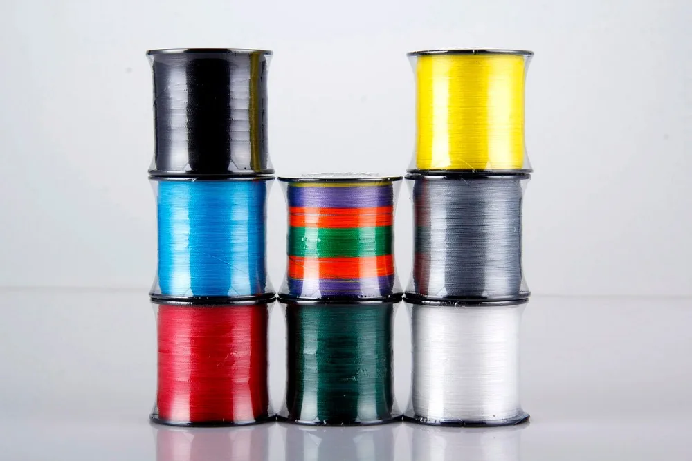 

Brand new 2018 Super pe line multifilament strong braided fishing line 500M wires 6LB 0.1mm 3 strands fishing thread cords