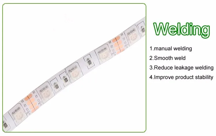 50 м 5050 DC12V RGB Водонепроницаемый без Водонепроницаемый 60 Светодиодный/M красные, синие; Цвет зеленый, желтый, новогодние гирлянды светодиодный светодиод лента Fit