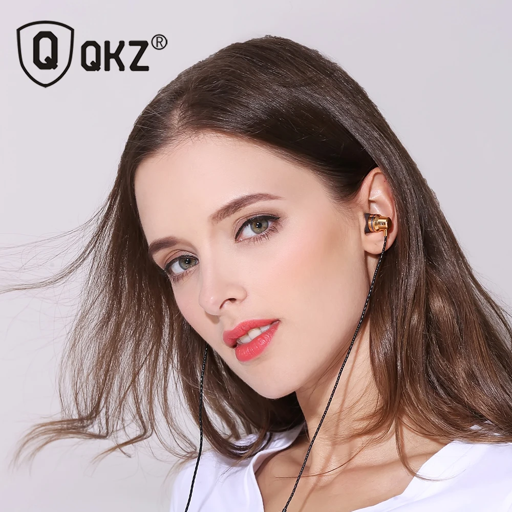 Наушники вкладыши QKZ DM1 специальный выпуск гарнитура чистые басы наушники с