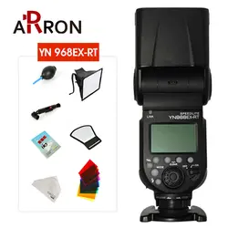 Горячая YONGNUO YN968EX-RT анти-бросок Беспроводной Вспышка Speedlite TTL светодиодный свет для Canon Камера, поддержка YONGNUO YN-E3-RT \ YN600EX