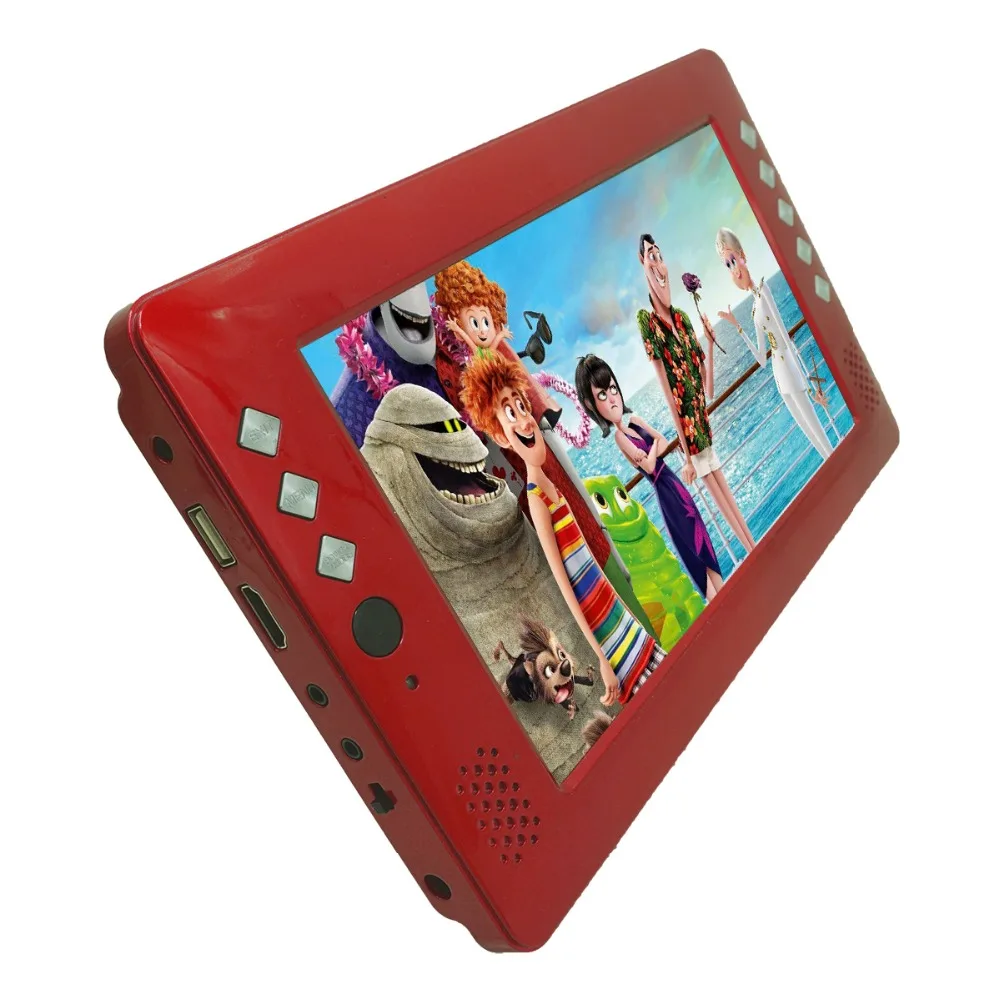 

factory price!Free watch tv!strong siginal 9 inch H.265 USB HD out wifi support multi language digital portable mini tv!