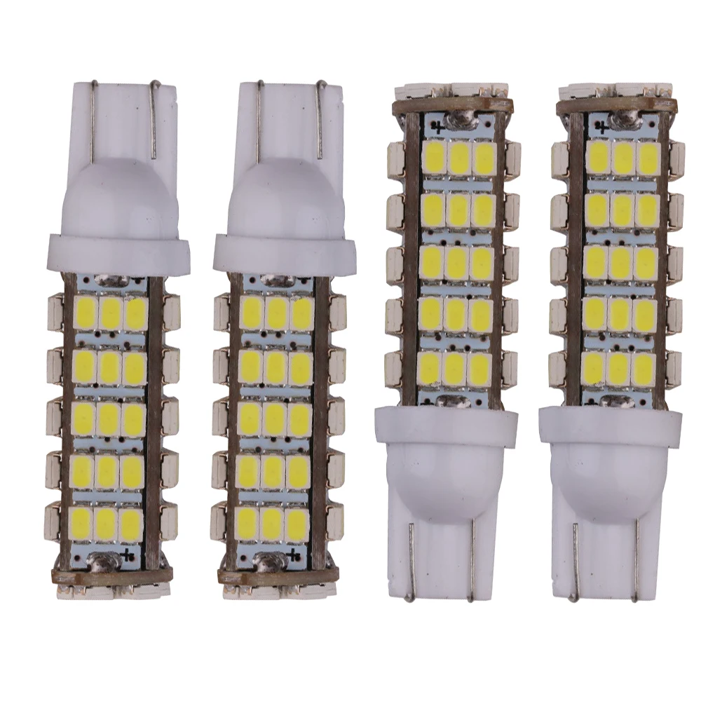 YSY10Pcs Высокое качество оптовая продажа 68LED 68smd 1206 68 SMD LED T10 автомобиль W5W 194 927 161