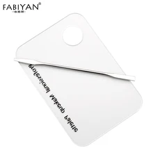 Набор акриловая палитра гель основа палитра для смешивания теней для век Крем пигменты шпатель стержень нержавеющая Косметика Макияж дизайн ногтей маникюр инструмент