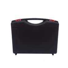 SQ004 простой жесткий ящик для инструментов прочный маленький пластиковый чехол для инструментов с предварительно вырезанной пеной