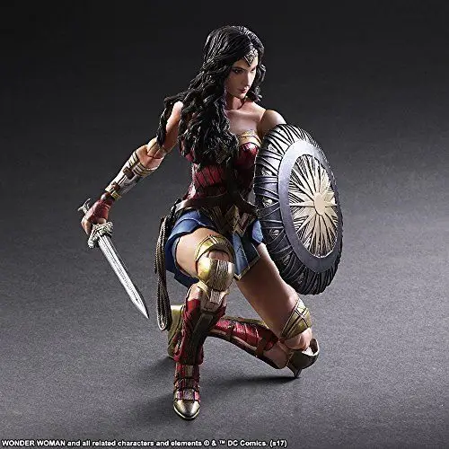  Wonder Woman DC Comic Super Hero Justice League Dawn Of Justice Batman vs Superman Play Arts Kai PA