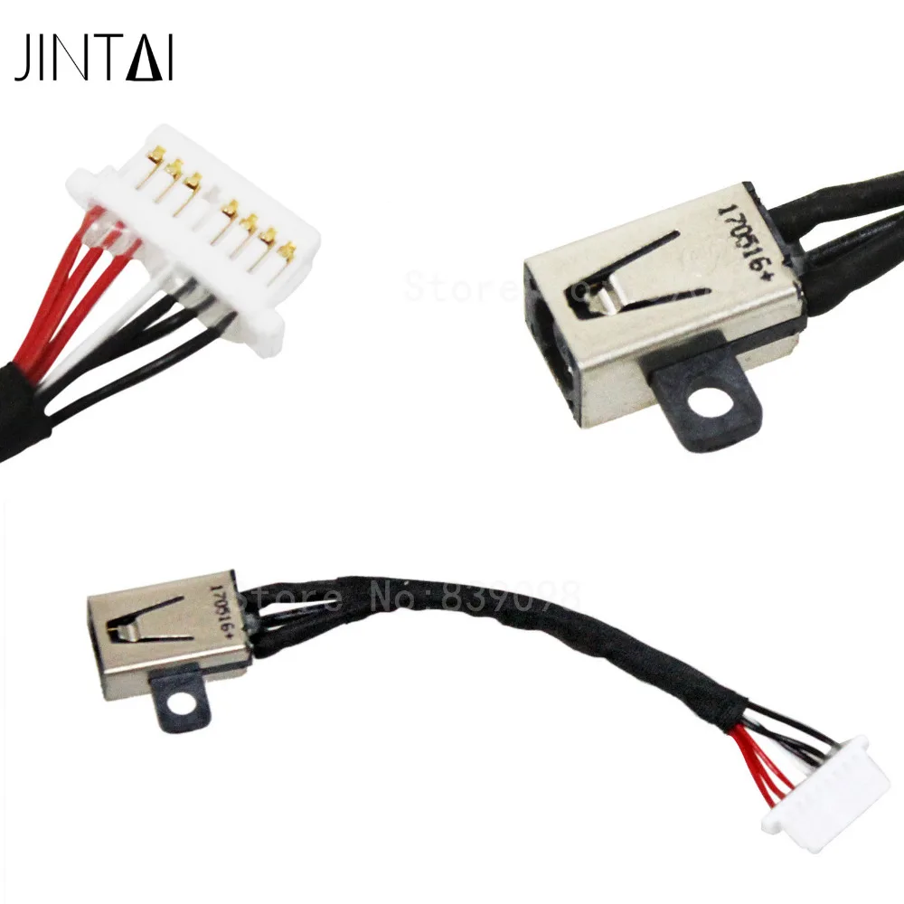 

JINTAI DC POWER JACK SOCKET IN CABLE FOR Dell Inspiron 15-5575 i5575 3579 DC301011A00 13 7368 7378 P69G