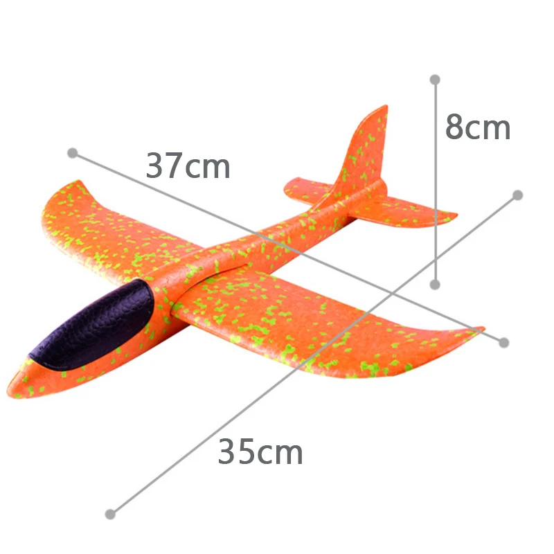 Самолет из пеноматериала метательная игрушка-планер самолет инерционная пена EPP игрушечный летающий самолет модель на открытом воздухе веселые спортивные игрушки-самолеты для детей