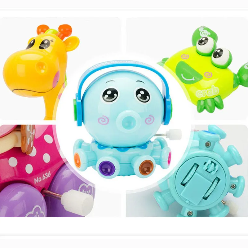 New Small Octopus Shaped Toy with Clockwork Rotating Fun Interactive Toy To Train Children Ability Parent Child Interaction Doll New Small Octopus Shaped Toy with Clockwork Rotating Fun Interactive Toy To Train Children Ability Parent Child Interaction Doll