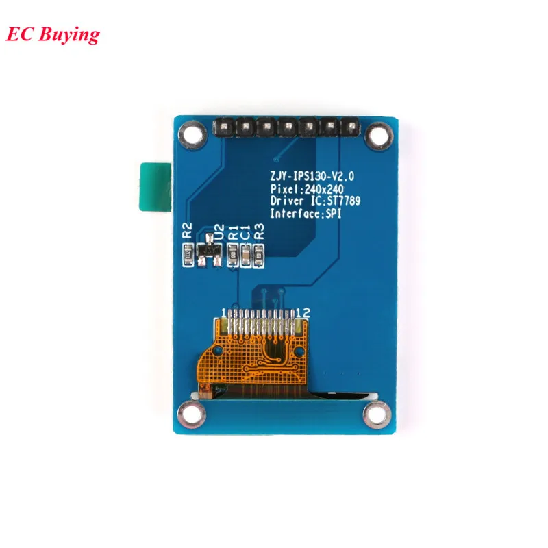 1,3 дюйма ips OLED Дисплей модуль 240*240 RGB TFT для Arduino DIY ЖК-дисплей доска ST7789 7Pin 4-провод электронного