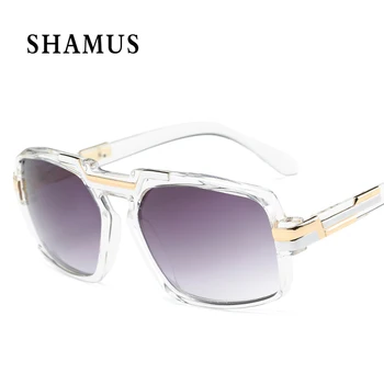 

SHAMUS Sunglass UV400 Crystal Sunglasses Oversized Glasses 2017 Brand Design Men Eyewear Women 2017 Lady Fashion Eyeglasses