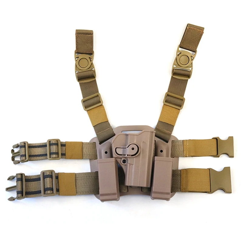 

Universal Hunting Holster Glock Quick Leg Seat Belt for P226 SIG SAUER Outdoor Tactics Adjustable Leg Cover Pistol Strap Belt