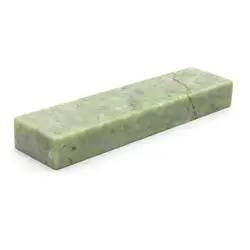 Зеленый точильный камень натуральный шлифовальный камень зеленый камень для семейного кухонного инструмента, столярная долото YS046