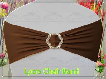 

1/2--With Rose Buckle-Spandex /Lycra Chair Band/Expand Bands/Chair cover sash/Tablecloth For Wedding Party Banquet Decorations