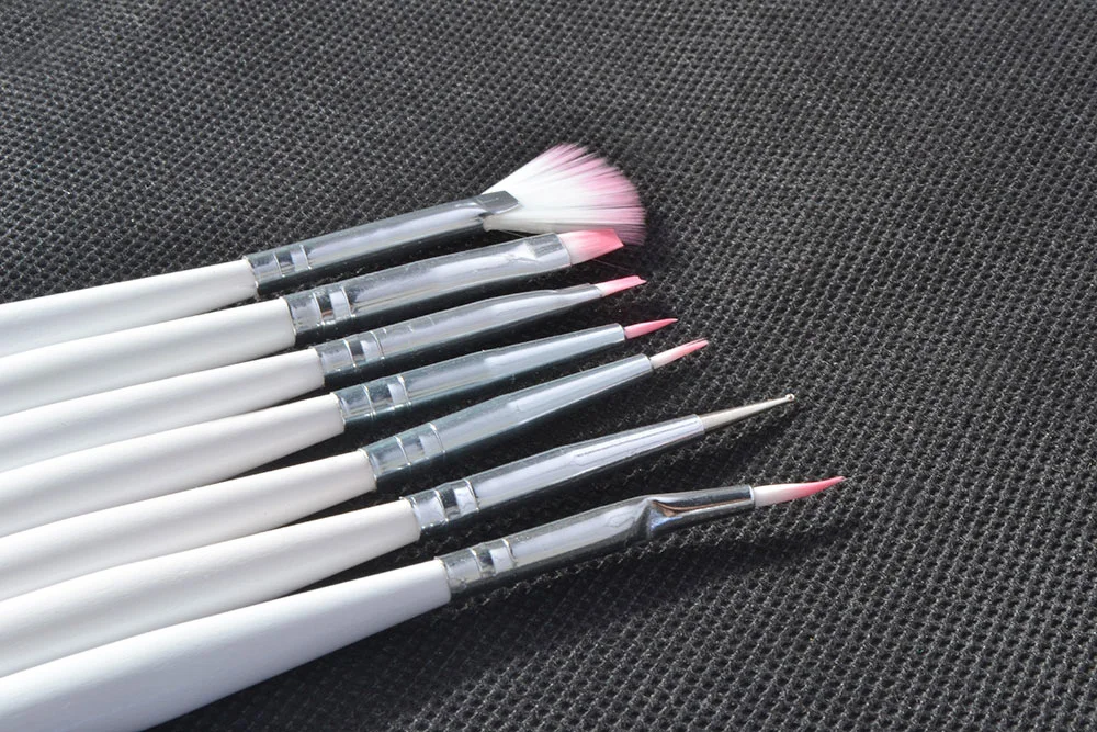 Quality Nail Brushes UV Gel Acrylic Nail Art Builder Manicure Brush Liner Pen Dotting Painting Design Nail Brush Art Set 3-15Pcs