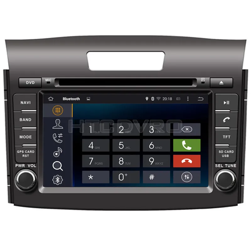 Perfect YMODVHT 7inch 4G Octa Core Android 9.0 7.1 Car DVD Player for Honda CRV 2012- GPS Navigation Auto RDS Radio Audio Video Stereo 4