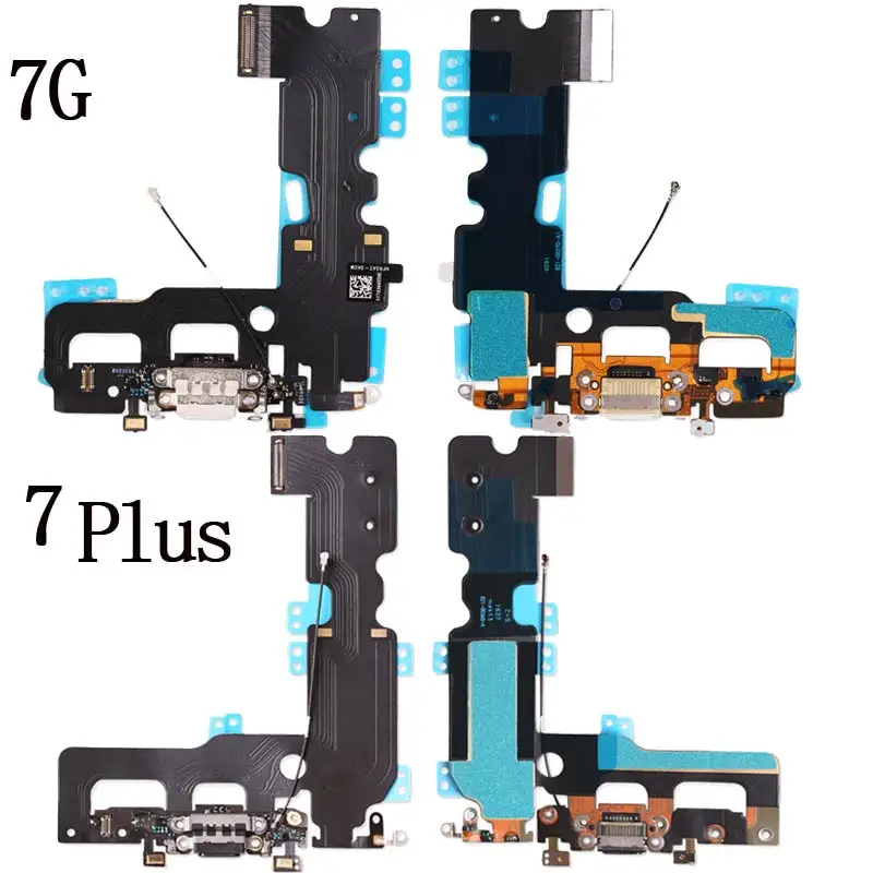 IPhone Charger Charging Port Dock Mic Headphone Jack Flex Cable White