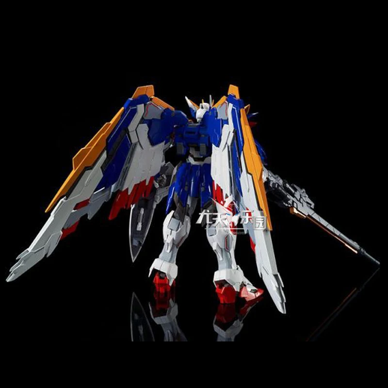 Bandai HIRM 1/100 Wing Gundam Zero EW Alloy Model Figure - Limited Edition Assembled Toy for Kids image 4