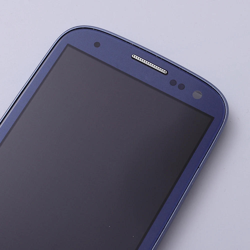 I9300 ЖК-экран для SAMSUNG Galaxy S3 i9300i с заменой рамы для SAMSUNG Galaxy S3 lcd i9301 i9308i i9301i