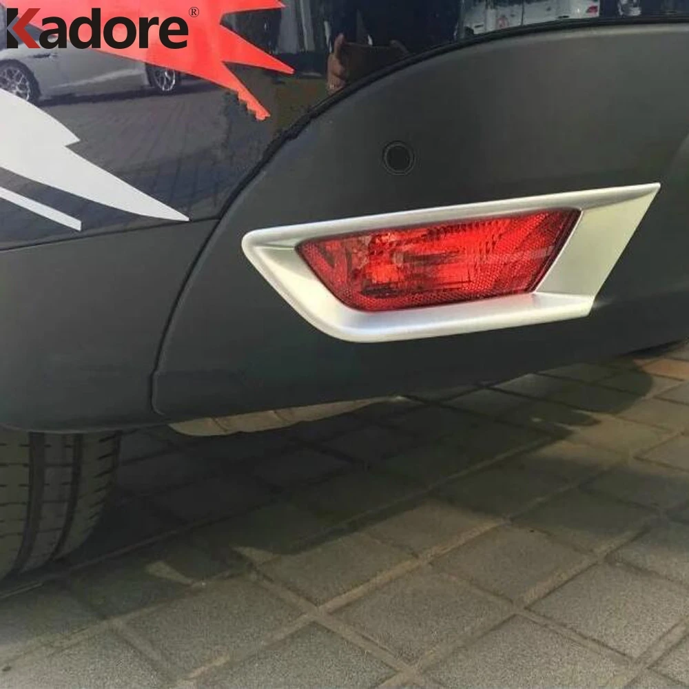 

For Jaguar F-PACE 2016 2017 2018 ABS Matte Rear Fog Light Lamp Cover Sticker Decoration Trim Exterior Accessories