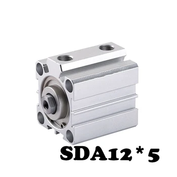 

Free shippingSDA 12*5 Standard cylinder thin cylinder SDA Type Pneumatic Cylinder Compact Thin Air Cylinder
