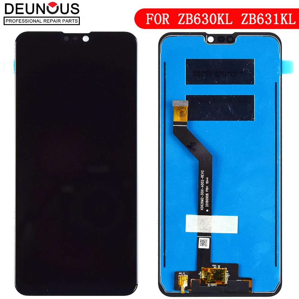 

6.26'' New For Asus Zenfone Max Pro ( M2 ) ZB630KL / ZB631KL Full LCD DIsplay + Touch Screen Digitizer Assembly 100% Tested