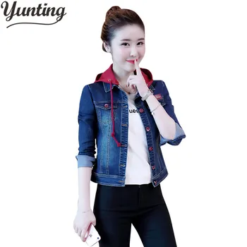 

Cheap wholesale 2018 new Autumn Winter Hot sale women's fashion casual Ladies cool cute denim Jacket