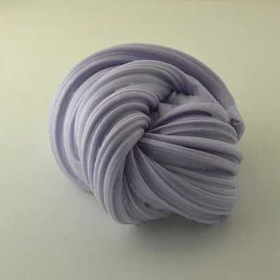 100 мл Радужный слизик пушистый Пластилин для моделирования детей полимерные развивающие игрушки безопасный хлопок слизик антистресс Пластилин подарки - Цвет: Purple Box