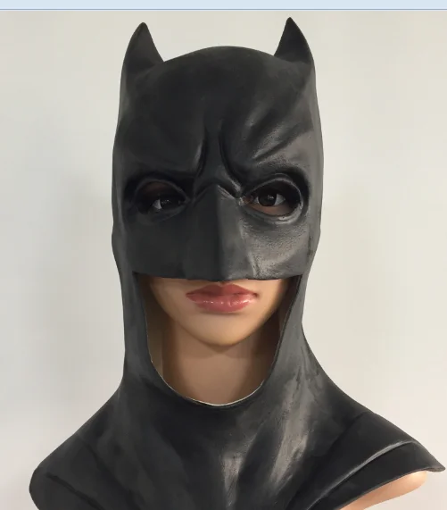 Маска Бэтмена на все лицо на Хэллоуин; костюм супергероя; Темный рыцарь; Вечерние Маски; карнавальный костюм; реквизит для косплея