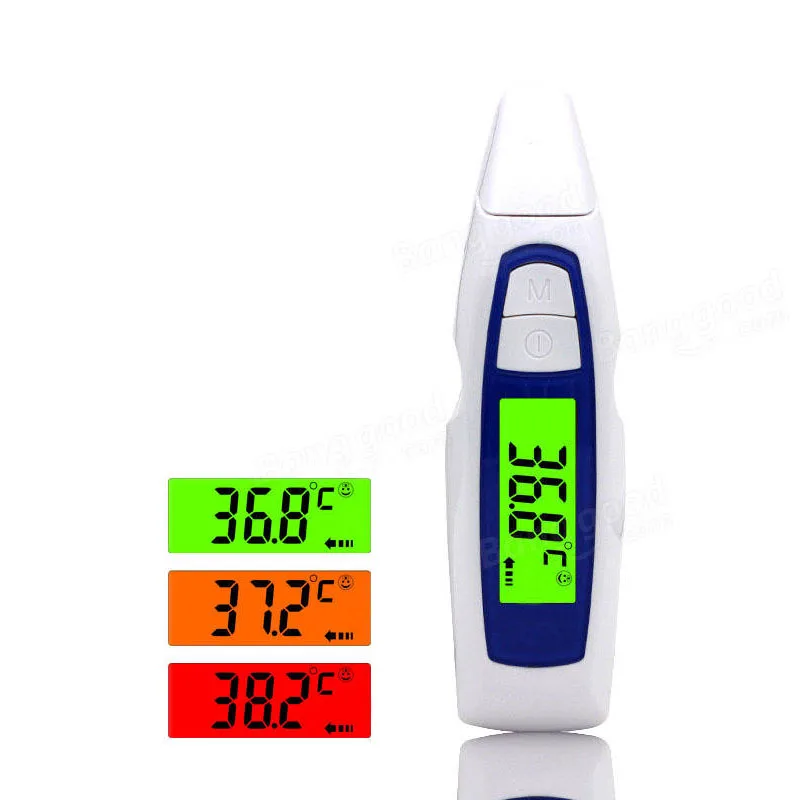 

Baby Digital Infrared Thermometer Non-contact Forehead Ear Infant Body Thermometer Temperature Measurement Health Care Tool