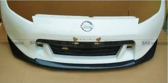 Nissan Z34 370Z Zenki Early Model JDM front lip 3Pcs (2009-2012) (1)_1