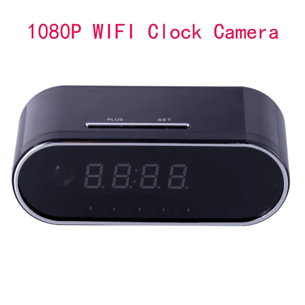 

Mini Camera Clock Alarm WIFI Camera P2P Livecam IR Night Vision Wifi Cam IP 720 Mini DV DVR Camcorder Wifi Remote Control Camera