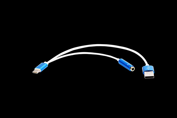 USB Type C аудио зарядный кабель 2 в 1 Тип к 3 5 наушники адаптер для прослушивания