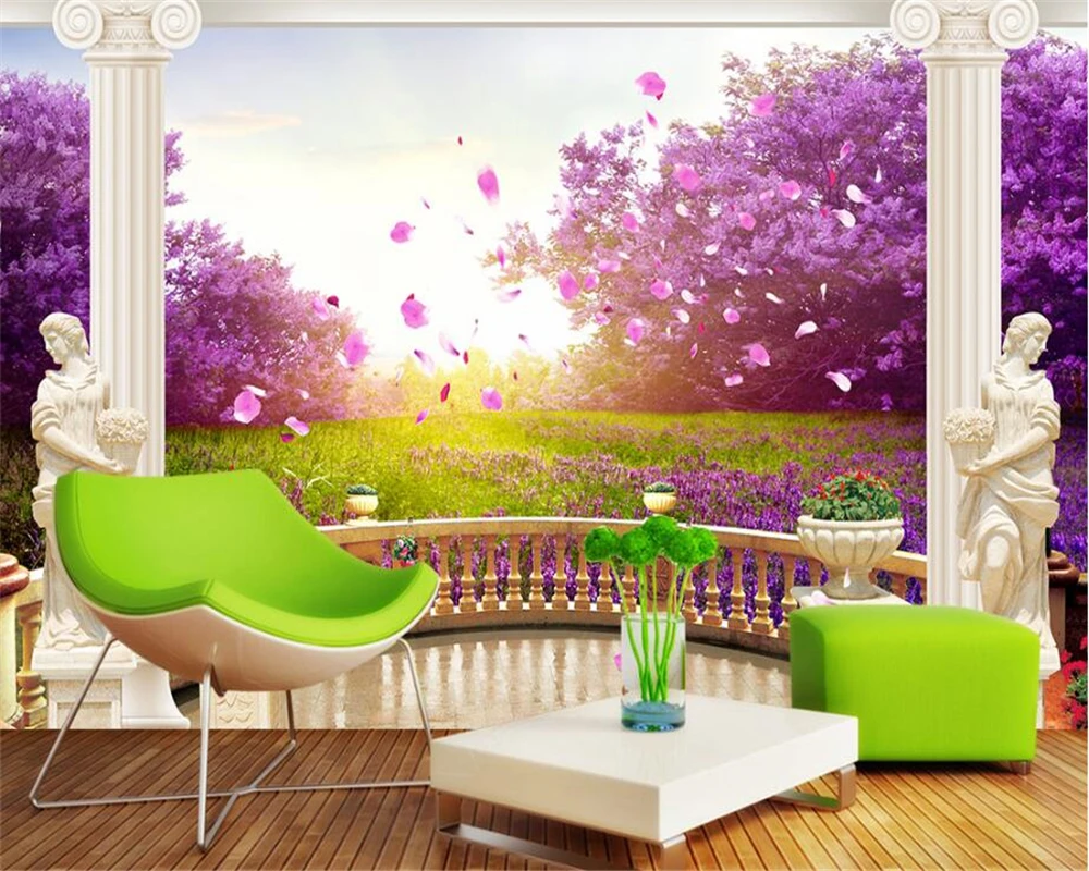 Compare Prices On Wallpaper Beautiful Garden Online Shopping Buy