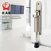 KAK Zinc Alloy Foot-operated Lever Door Stops Adjustable Kickdown Bronze Door Holder Door Stop Hardware Door Buffer Fittings ► Photo 3/6