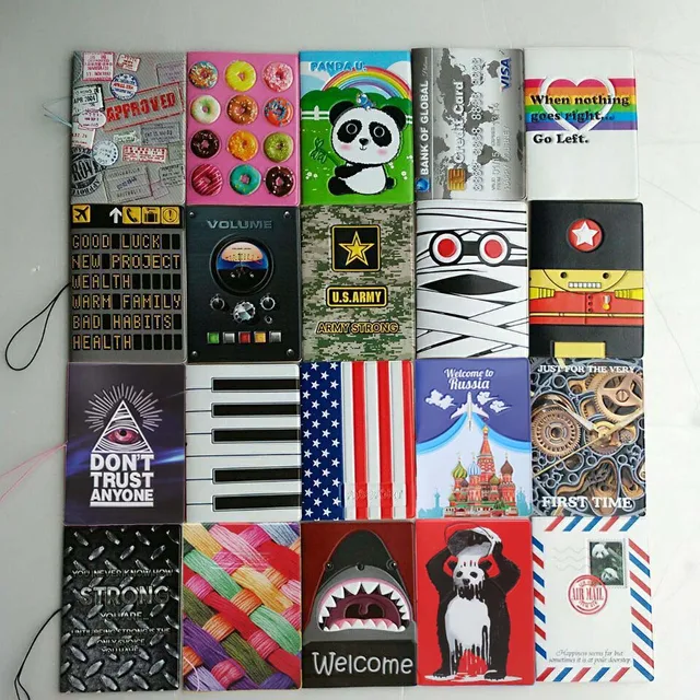 Fashion 2018 Newest Brand Design Passport Holder Documents Bag VS Travel Passport Cover Card Case cover to passport