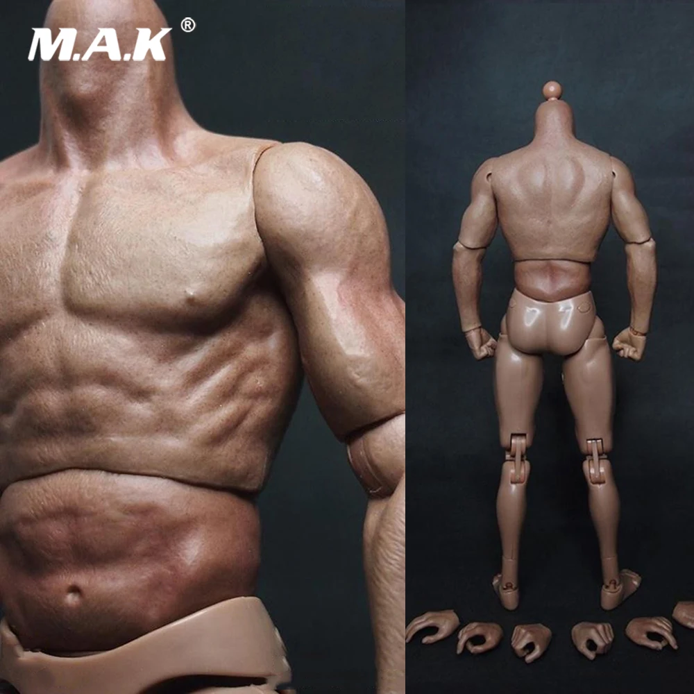 

1/6 Scale Jason Statham Head Sculpt & Male Military Muscular Body Similar to TTM19 Wolverine Action Figures Doll Collections