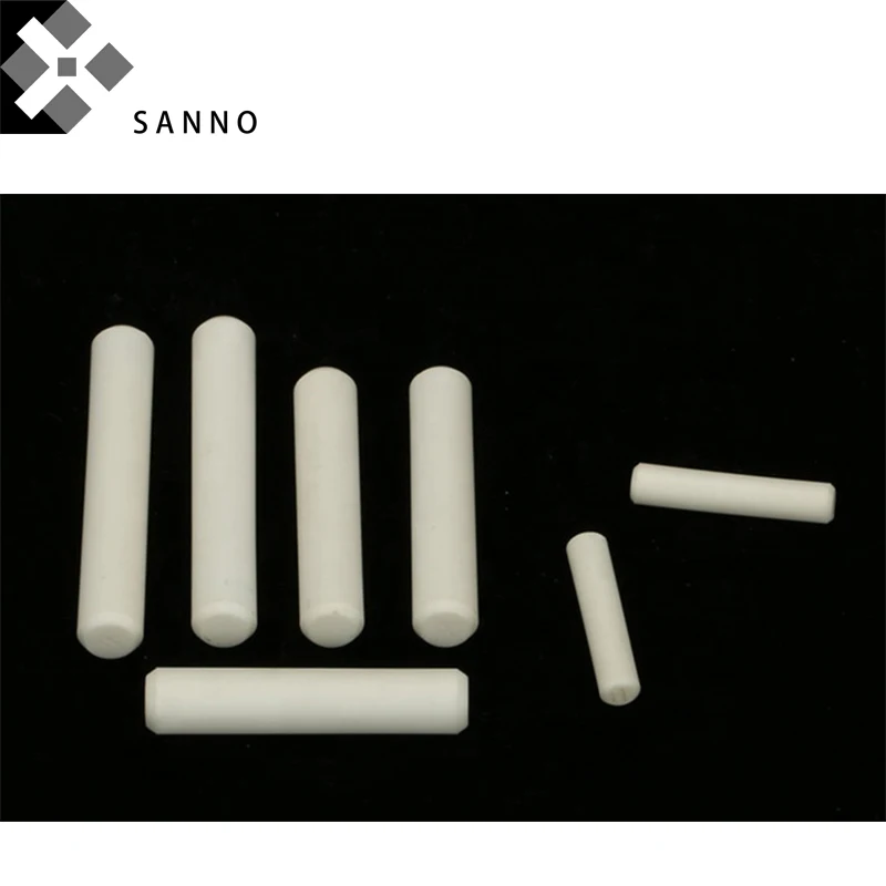 Laliva 99.5% Al2O3 High Thermal Corundum Rod OD2.0/Alumina Rod/Round Solid Rod/Ceramic Shaft/Insulating Ceramic Rod 