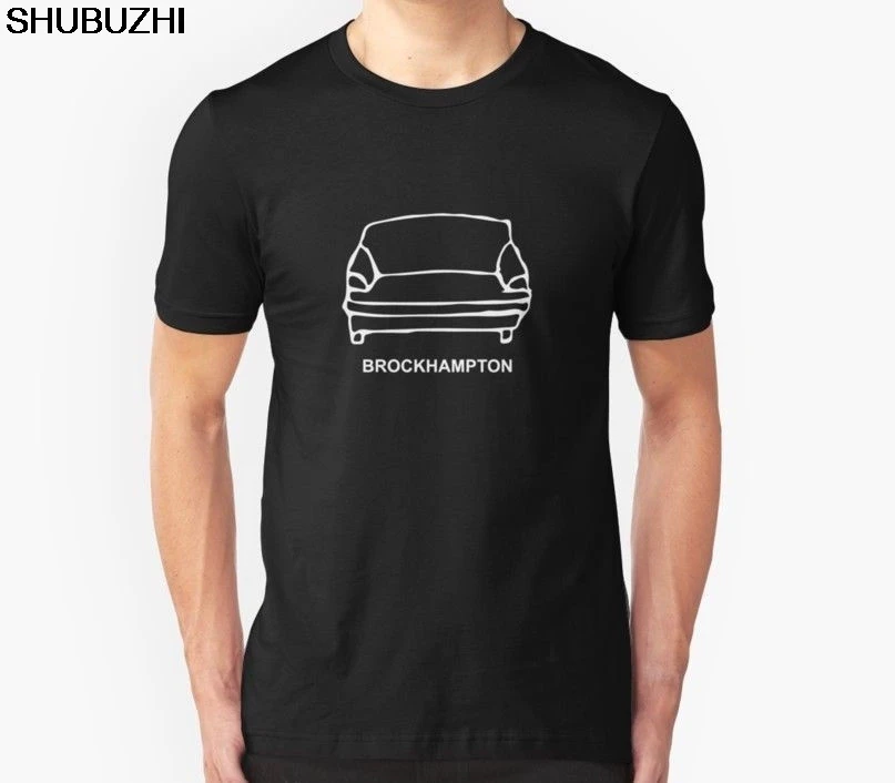 

Design Your Shirt 100% Cotton Men Crew Neck Brockhampton Short Sleeve Tee