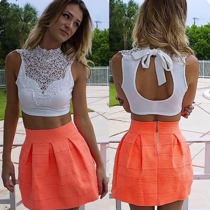 white high neck bralette