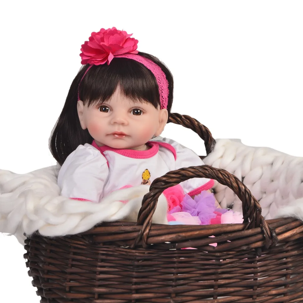 55 см кукла силиконовая ручной работы Reborn Baby 22 &quotигрушка bonecas новорожденная