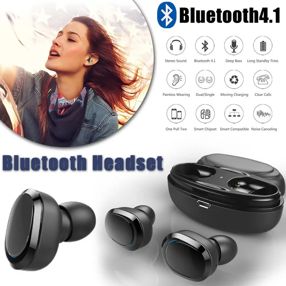 true wireless stereo earbuds model t12