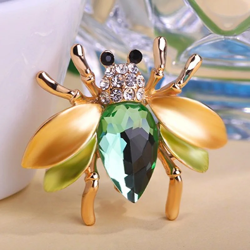 

Women Fashion Pin Brooch Trendy Esmalte De Unhas Insect Fashion Collar Accessories Coral Brooches Party Bijoux Joyas Women Broch