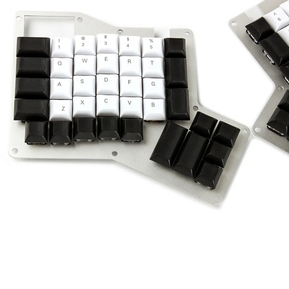 YMDK DSA профиль PBT топ печати пустой Ergodox Keycap Набор для Ergo Ergodox клавиатура