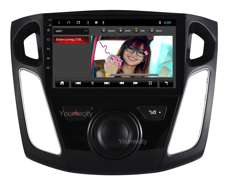 Best Android 9.0 Car DVD for Ford Focus 3 2012 2013 2014 2015 GPS radio video Multimedia player Capacitive IPS Screen RDS wifi 7