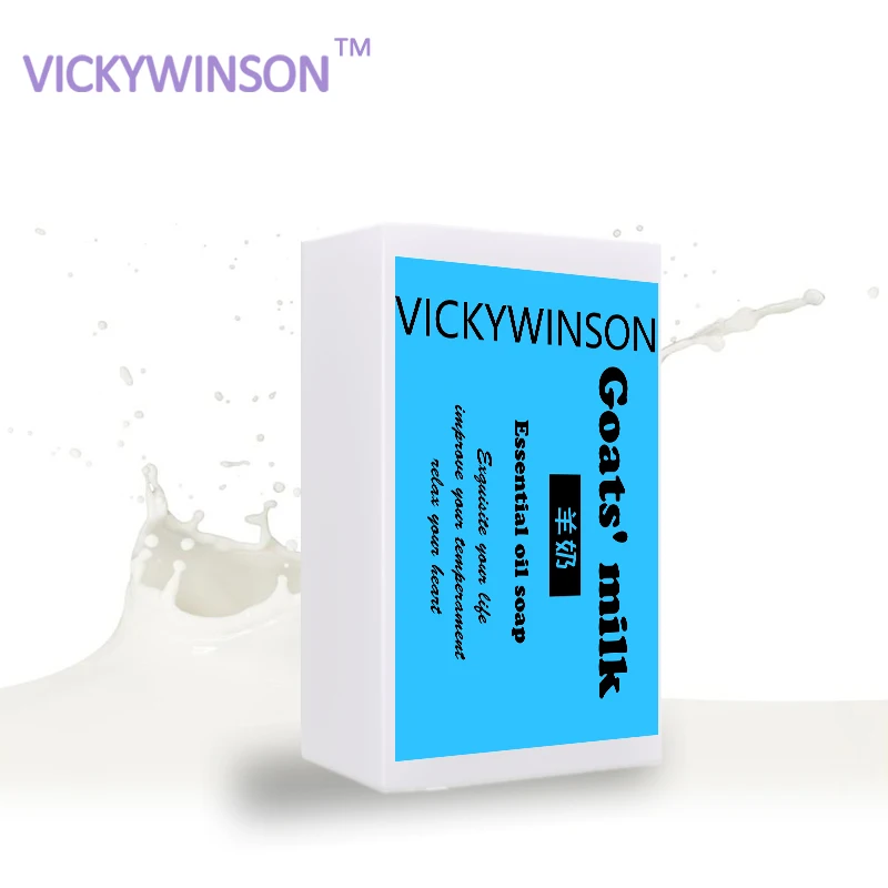 VICKYWINSON ручная работа козье молоко Медовое мыло аллергия ремонт сужение пор анти