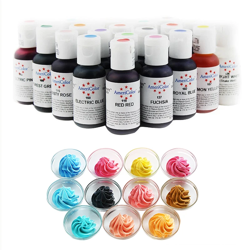 1pcs 21g Colorful Food Color Edible Pigment Color Paste Cake Dessert ... 1pcs 21g Colorful Food Color Edible Pigment Color Paste Cake Dessert ...
