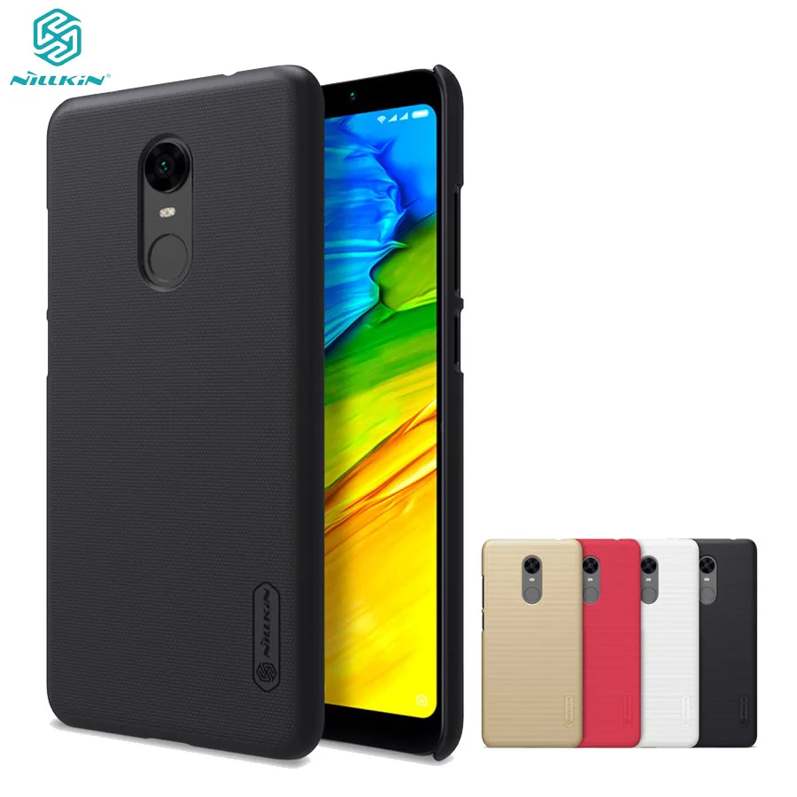 

For Xiaomi Redmi Note 5 (Global) Redmi 5 Case Nillkin Super Frosted Shield Hard PC Back Cover Protector Case For Redmi5 Plus