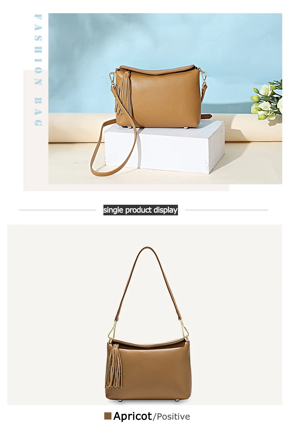 Zency, Новое поступление, абрикосовая женская сумка на плечо, натуральная кожа, сумочка, белая, черная, модная женская сумка через плечо, сумка-тоут